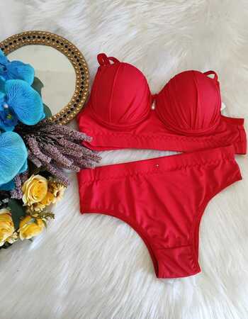 imagem CONJUNTO P VERMELHO REF 008