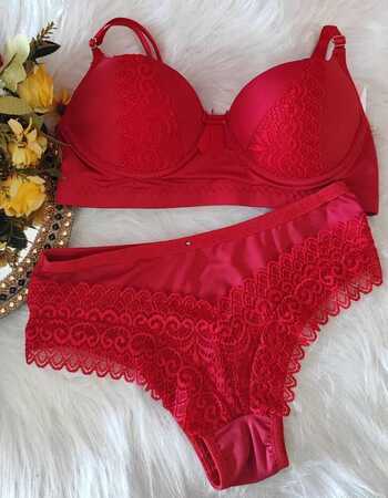 imagem CONJUNTO P VERMELHO REF 9378