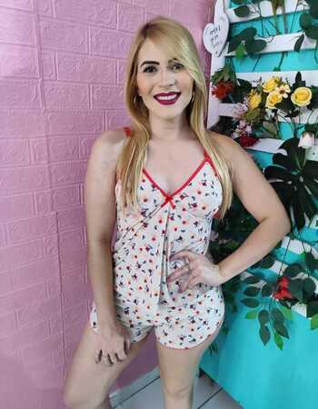 imagem BABYDOLL DE LIGANET RF90 BEGE FLORAL