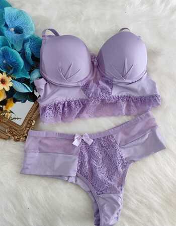 imagem CONJUNTO P LILAS REF 9660