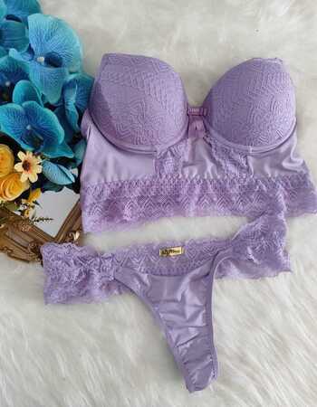 imagem CONJUNTO P LILAS REF 9828