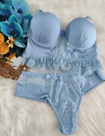 imagem CONJUNTO M AZUL CLARO Ref 9660