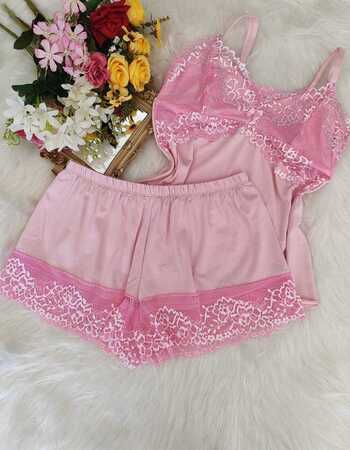 imagem SHORTDOLL  REF FLOR 10002 ROSE