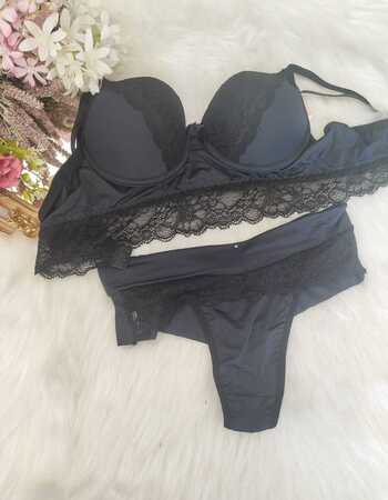 imagem CONJUNTO P PRETO REF 9883