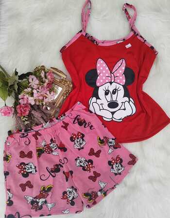 imagem PIJAMA  ALÇA 205 MINNIE LAÇO LOVE