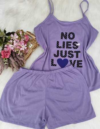 imagem PIJAMA VISCOSE COM POLIESTER 048 NO LIES JUST