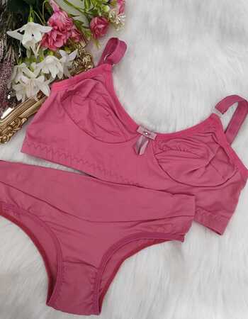 imagem CONJUNTO SEM BOJO 9893 ROSA CHICLETE