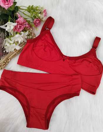 imagem CONJUNTO SEM BOJO 9893 VERMELHO