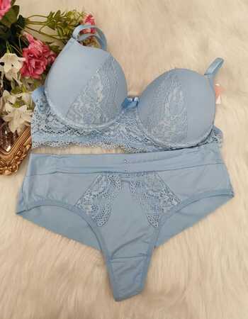 imagem CONJUNTO M AZUL BEBE Ref 9908