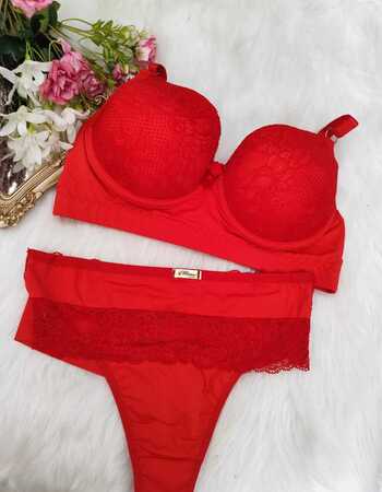 imagem CONJUNTO GG VERMELHO REF: 0029