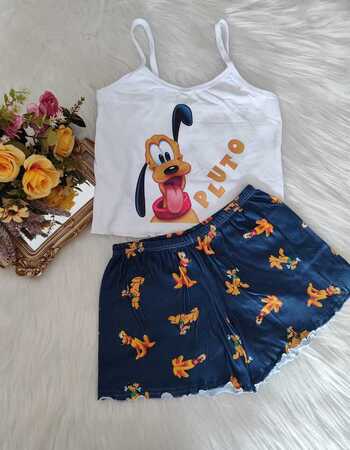 imagem PIJAMA BLOGUERINHA SLIM KI70 PLUTO