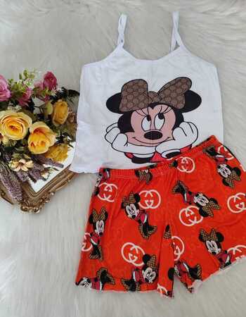 imagem PIJAMA BLOGUERINHA SLIM KI70 MINNIE GUT