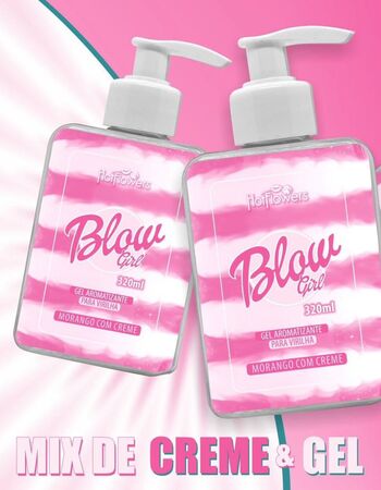 imagem BLOW GIRL GEL AROMATIZANTE BEIJÁVEL PARA VIRILHA 320ML