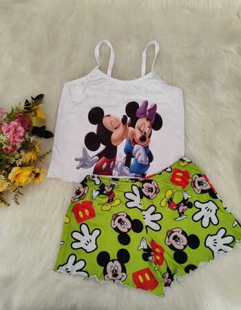 imagem PIJAMA BLOGUERINHA SLIM KI70 MCK VERDE