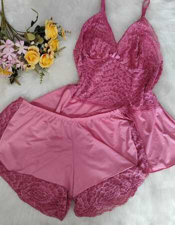 imagem SHORTDOLL REF 514 ROSA CHICLETE