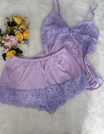 imagem SHORTDOLL REF 741 LILAS