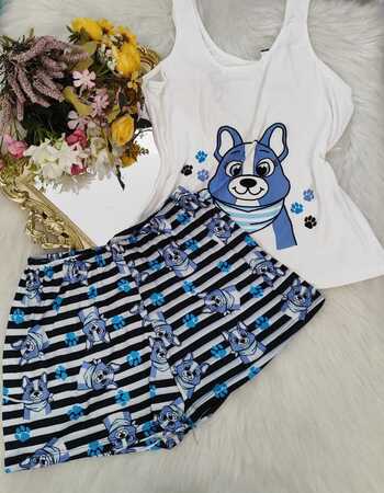 imagem PIJAMA REGATA SUED DOG