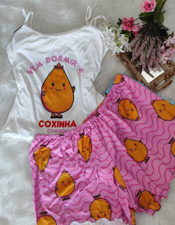 imagem PIJAMA SUED PLUS PF70 COXINHA