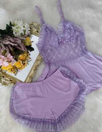 imagem SHORTDOLL REF 513 BICOLOR LILAS