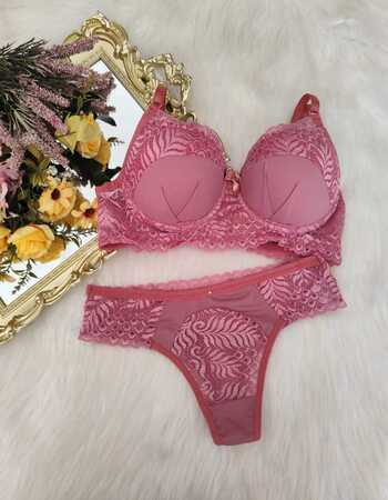 imagem CONJUNTO M ROSA CHICLETE Ref 9782