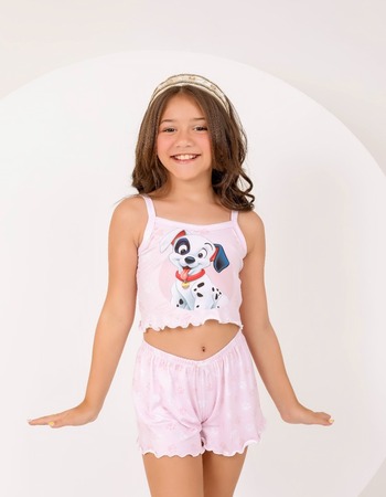 imagem PIJAMA BLOGUERINHA SLIM INFANTIL 703 DOG