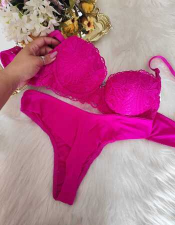 imagem CONJUNTO GLAMOUR REF 809 PINK NEOM 