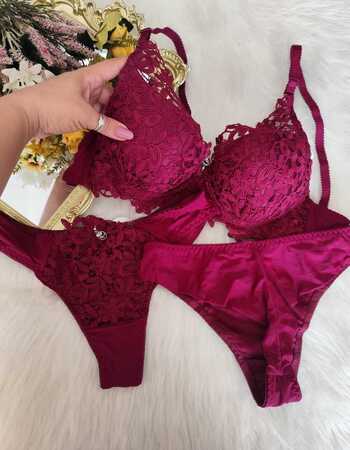 imagem CONJUNTO GLAMOUR REF 316 MARSALA