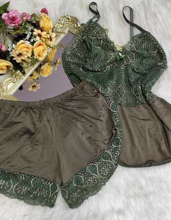 imagem SHORTDOLL REF 513 BICOLOR VERDE MILITAR