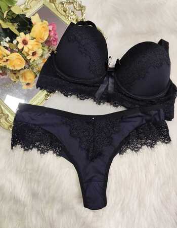 imagem CONJUNTO GG PRETO REF: 9762