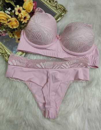 imagem CONJUNTO GG ROSE REF: 0029