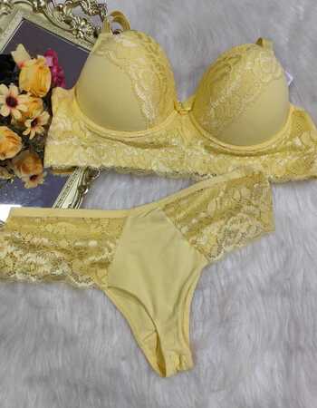 imagem CONJUNTO GG AMARELO REF: 9762