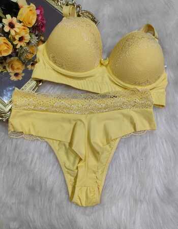 imagem CONJUNTO GG AMARELO REF: 0029