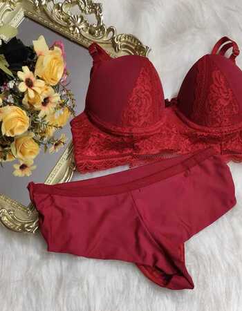 imagem CONJUNTO P VERMELHO REF 9908