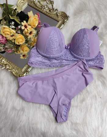 imagem CONJUNTO P LILAS REF 9908