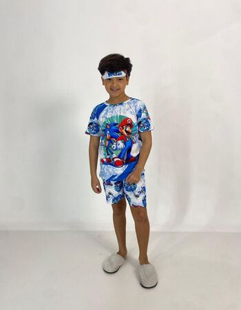 imagem PIJAMA INFANTIL MASCULINO SUED 772 SEM AZUL