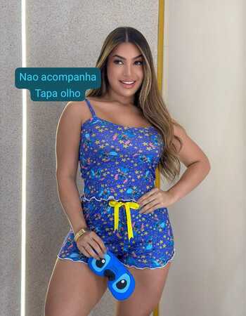 imagem PIJAMA BLOGUERINHA SLIM L70 ROXO CORAÇÃO