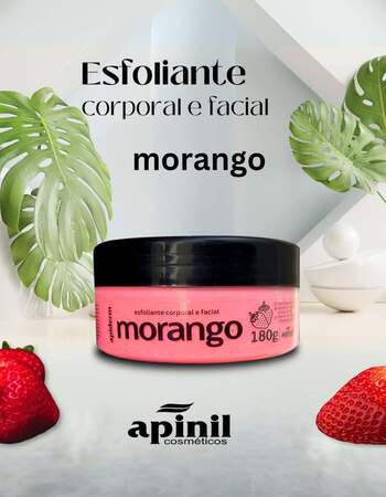 imagem ESFOLIANTE CORPORAL E FACIAL MORANGO